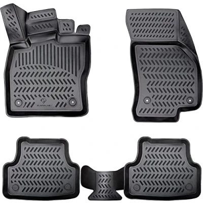 Immagine di ELMASLINE Tappetini in gomma 3D per Ford Ranger 2 (2022 2024) Accessori