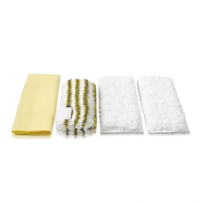 Immagine di Kärcher Accessorio per Pulitori A Vapore Set Panni Microfibra Bagno 4 Pezzi SC serie 3 2 1