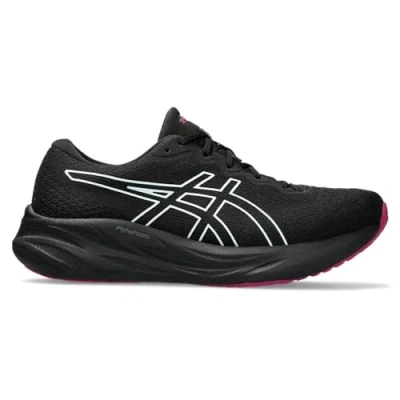 Immagine di Asics Gelpulse 15 GTX Scarpe running neutre, Donna, Taglia: 40, Black/blackberry Tessuto / sintetico