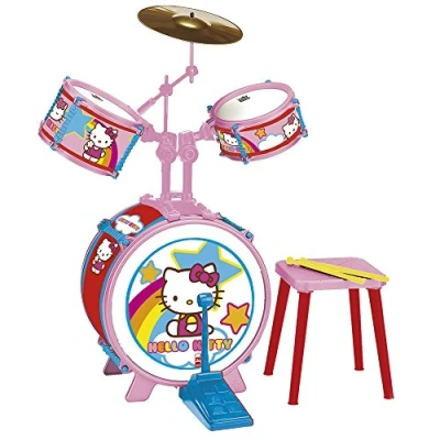 Immagine di Reig Hello Kitty Set Batteria 3 Pezzi, Multicolore, 1491