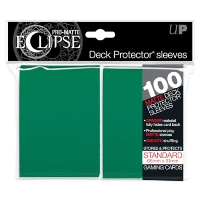 Immagine di Ultra PRO Eclipse Standard Custodie per Carte opache, Colore Verde Foresta, UPR85605