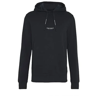 Immagine di Armani Exchange Felpa con cappuccio, Uomo, Taglia: Large, Navy