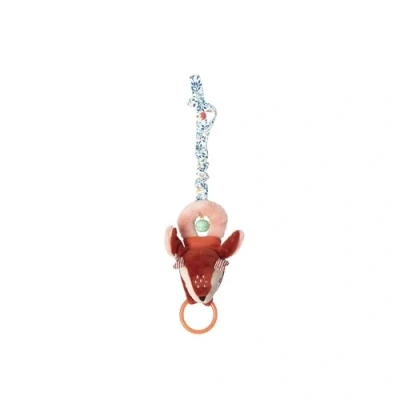 Immagine di LILLIPUTIENS Sonaglio Stella Le Faon Giocattolo sensoriale da Appendere per Bambini con Suono Campanellino Stimola la Vista, capacità motorie e l&#039;udito 3 mesi 83437, Colore Rosso, 83437