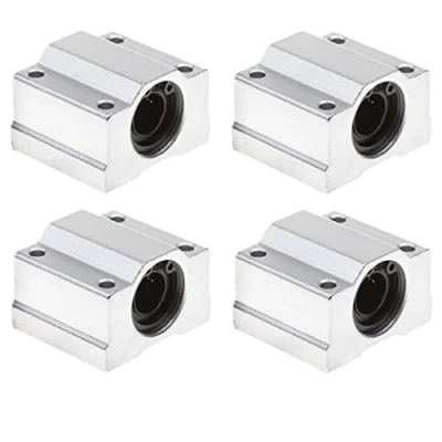 Immagine di Fasizi 4pcs SCS12UU Cuscinetto a sfera di movimento lineare CNC Scorrevole Boccola 36mm Lunghezza