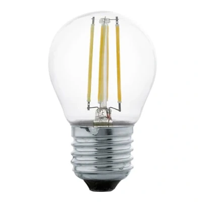 Immagine di Eglo E27 LED, lampadina classica, fonte di luce per illuminazione retrò, 4 Watt (equivalente a 30 Watt), 470 lumen, bianco caldo, 2700k, Edison G45, Ø 4,5 cm