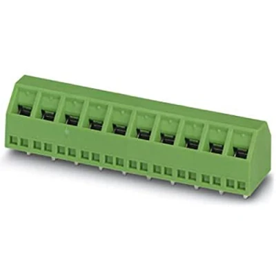 Immagine di Phoenix Contact 1869224 Morsetto a vite 1.50 mm² Numero Poli (num) 3 Verde 250 pz.