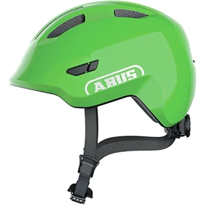 Immagine di Abus, Casco per Bambini ABUS Smiley 3.0 da Ciclista con una Vestibilità Avvolgente, Design Adatto ai e Spazio le Trecce, Ragazze Ragazzi