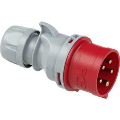 Immagine di PCE PC Electric 025 6tt Connettore maschio CEE 32 A 5 poli 400 V 1 pz.