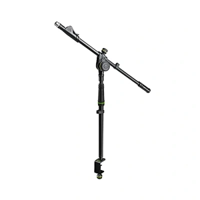 Immagine di Gravity MS 0200 SET1 Asta microfonica per montaggio su tavolo con morsetto da e braccio