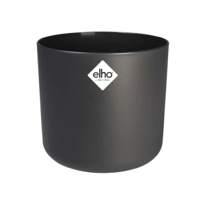 Immagine di Elho B.for Soft Round Vaso, Nero, 35 CM