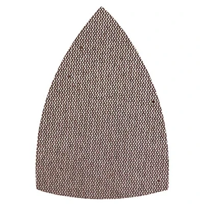 Immagine di Mirka Abranet net delta dischi abrasivi per levigatrici triangolari 100x152x152 mm a strappo / grana P80 50 pz. levigare legno, stucco, vernice, plastica 5421905080