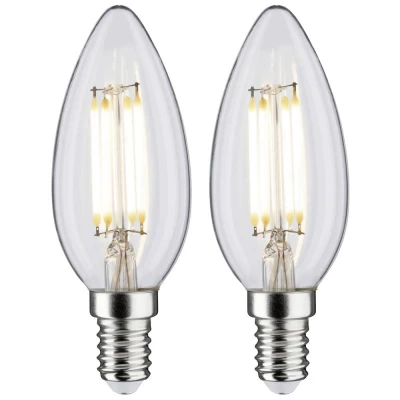 Immagine di Paulmann 28788 LED (monocolore) ERP F (A G) E14 4.5 W Bianco caldo (Ø x A) 35 mm 98 2 pz.