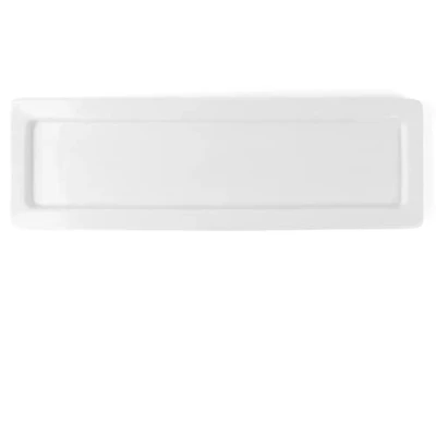 Immagine di Holst Porzellan Porcellana trihorse GN 2 4 20 Gastro Norm Piastra mm 2/4, Bianco, 52,5 x 16,3 cm