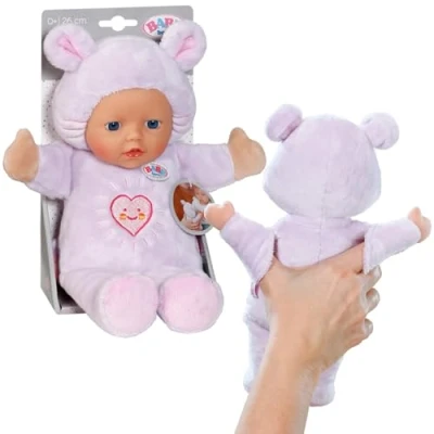 Immagine di BABY born Mouse, morbida bambola topino da 26 cm con orecchie e tasche per le dita, neonati, 836590 Zapf Creation