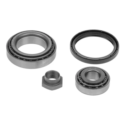 Immagine di MEYLE 100 098 0028/S Kit Cuscinetto ruota Assale anteriore bilaterale con materiale di montaggio ORIGINAL Quality 45,2 a rulli conici