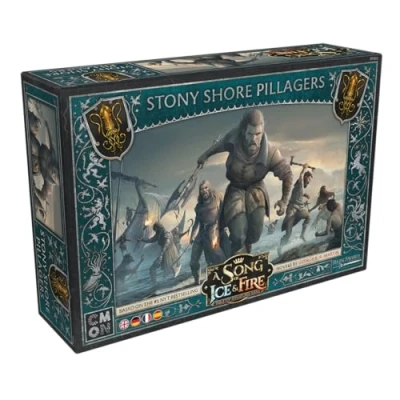 Immagine di CMON, A Song of Ice &amp; Fire Stony Shore Pillagers (saccheggiatore della costa rocciosa), Espansione, Tabletop, 2 giocatori, dai 14+ anni in su, 45 60 minuti, tedesco, multilingue