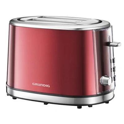 Immagine di GRUNDIG Intermedia GmbH Ta 6330, 850 W, 5.3 Cubic_Centimeters, Acciaio Inossidabile, 2 Scomparti, Rosso