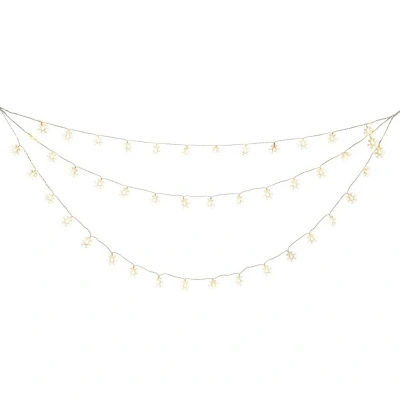 Immagine di Konstsmide Tenda luminosa esterno ERP: G (A G) 44 LED (monocolore) Bianco caldo