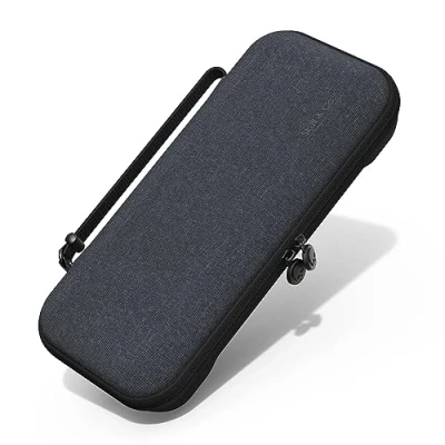 Immagine di Skull &amp; Co. Every Day Slim Carrying Case for Steam Deck and OLED: Protective Travel Portable Hard Shell GripCase SD Denim
