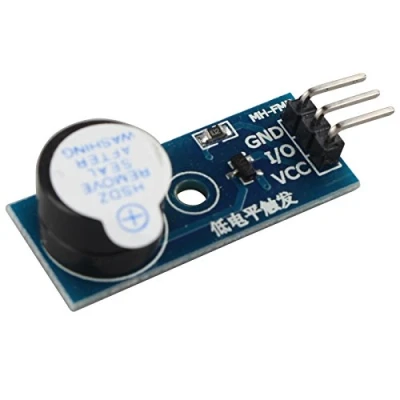 Immagine di HALJIA, modulo di allarme acustico attivo a basso livello Compatibile con Arduino