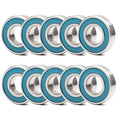 Immagine di Cuscinetto a sfere 6900RS 10x22x6mm, 10x22 ABEC 3 cuscinetti di precisione sigillati in gomma blu (scelta 10 pezzi)