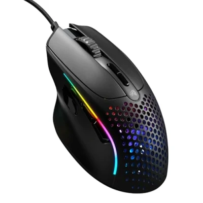 Immagine di GLORIOUS Gaming Model I 2 Wired Mouse: 9 tasti programmabili (2 scamb.), superleggero 66 g, sensore ottico 26.000, switch da 80 milioni di clic, MMO/MOBA/sparatutto, nero