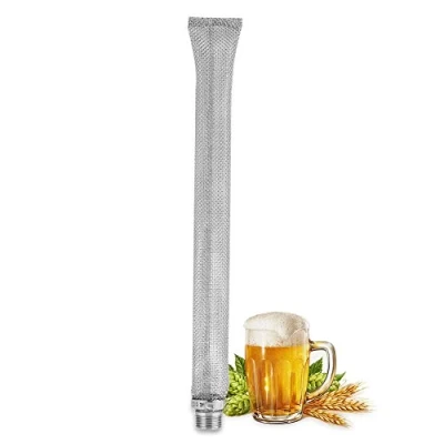 Immagine di Filtro Brew Acciaio Inossidabile 304 a Maglia Birra Hop Setaccio Utensile per Bollitore Ridurre Le Impurità 30,5 cm/15,2 cm