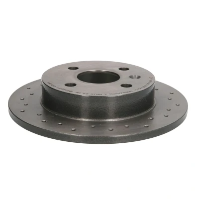 Immagine di BREMBO XTRA LINE 08.7626.1X Disco freno 240 10 4 pieno, forato rivestito con bulloni/viti OPEL: Meriva A, Astra H Caravan, GTC