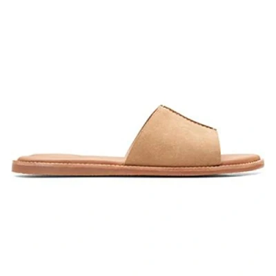 Immagine di Clarks Karsea Mule, Slide Sandal Donna, Marrone (Light Tan Suede), 39 EU