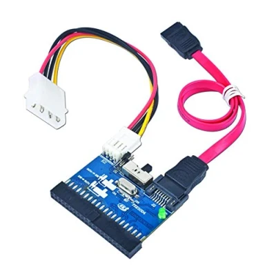 Immagine di Gembird Convertitore SATA/IDE bidirezionale Adattatore IDE/SATA bidirezionale, 150 Mbps, Colore Nero
