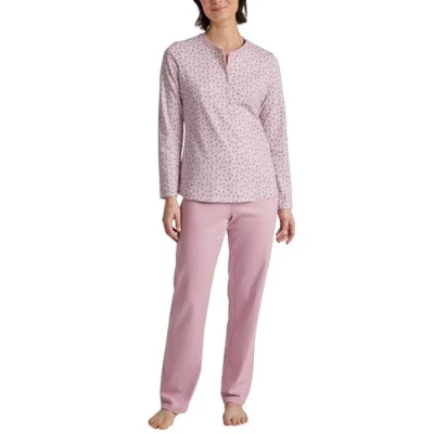 Immagine di CALIDA Midnight Flowers Set di Pigiama, Fragrant Lilac, 36 38 Donna