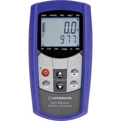 Immagine di Greisinger GMH5630 Misuratore combinato concentrazione O2, saturazione Pressione, Temperatura