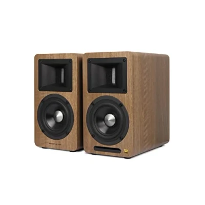 Immagine di Airpulse EDIFIER A80 Sistema di altoparlanti da scaffale 2.0 (100 W) con Bluetooth V5.0 (aptX), tweeter a nastro per altezze precise e chiare, molteplici possibilità collegamento, telecomando