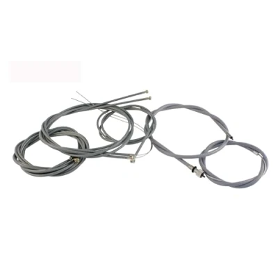 Immagine di Set di cavi Bowden RMS, grigio per Piaggio Vespa Gl/Sprint 125 150ccm