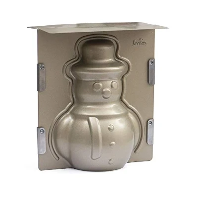 Immagine di Decora 0075012 Stampo 3d Pupazzo Di Neve Antiaderente 16 x 8,5 h 20 cm