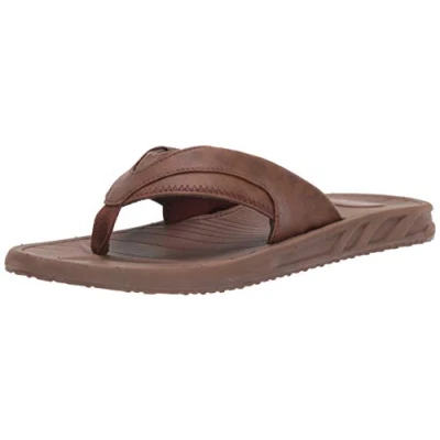 Immagine di Amazon Essentials Sandali Infradito Uomo, Marrone, 45 EU