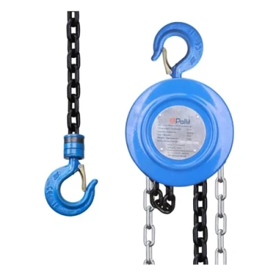 Immagine di Pallit Paranco a catena CHAIN S portata 1000 kg altezza di sollevamento 2500 mm robusta con gancio rotante 360