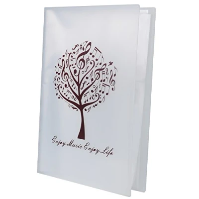 Immagine di Cartella portadocumenti formato A4, 40 tasche, colore bianco