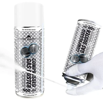 Immagine di AABCOOLING Home&amp;Office Compressed Gas Duster 1x 400ml K5 Oggetti per la pulizia, Spray Congelante Elettronica, Freddo, Raffreddante Spray, Ghiaccio Istantaneo, Gelo a 50C