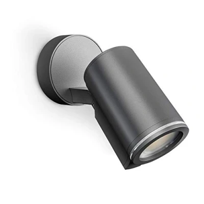 Immagine di Steinel Faretto a LED Spot ONE, colore: antracite, incl. lampadina GU10, 512 lm, luce collegabile tramite cavo, in alluminio, 6,7 W