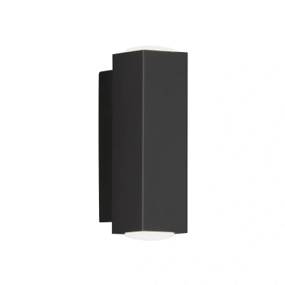 Immagine di FISCHER &amp; HONSEL Carlo applique a LED, angolare, up/down nero
