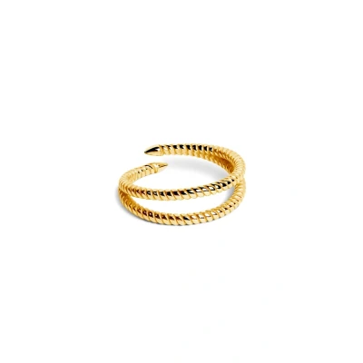 Immagine di Singularu Doble Twist Anello, Donna, Taglia: One Size, Oro