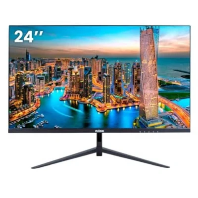Immagine di Nilox NXM24FHD111 Monitor 24 Pollici Full HD, da Computer Frameless con Risoluzione di 1920 * 1080, Gaming Tempo Risposta 1 ms, Frequenza 100Hz e Porte HDMI DP
