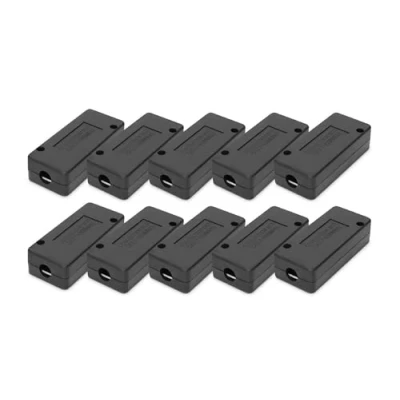 Immagine di DIGITUS Modulo di connessione LSA Cat 7, 10 Pezzi, Schermato, Connettore a dislocazione Isolamento Cat7 LSA, da AWG 22 26, per Cavi Ethernet, Rete, Installazione, Nero