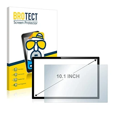Immagine di brotect Pellicola Protettiva Opaca 10.1&quot; per PC touch panel con 25.7 cm (10,1 pollici) [223 mm x 126 mm, 16:9] (2 Pezzi) Proteggi Schermo