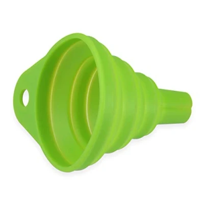 Immagine di mumbi Silikontrichter Imbuto Pieghevole in Silicone (Circa 6,3 x 7 cm) Verde