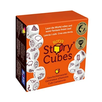 Immagine di Rory&#039;s Story Cubes Original (arancione). Base Multi (ITA). Gioc...