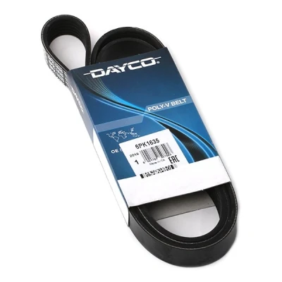 Immagine di DAYCO 6PK1635 Cinghia Poly V 1635,0 6 OPEL: Astra K Hatchback, J Sports Tourer, Mokka / X, FORD: Transit Mk4 Camion pianale/Telaio
