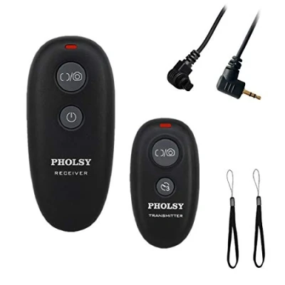Immagine di PHOLSY Wireless Telecomando Fotocamera Controllo Otturatore Remoto per Canon R100 R8 R6ii R7 R10 R5 R6 90D 250D 5D 6D 7D Olympus OM 1 E M1X M1 II M5 III Fujifilm XT3 XT4 XT5 XT30II