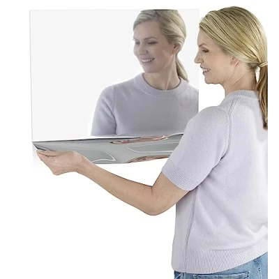 Immagine di Maximex Pellicola a specchio, 50 x 58 cm, autoadesiva, originale ricambio per salvaspazio